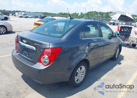 2013 Chevrolet Sonic Lt Auto из США, поврежденный, VIN 1G1JC5SHXD4123453